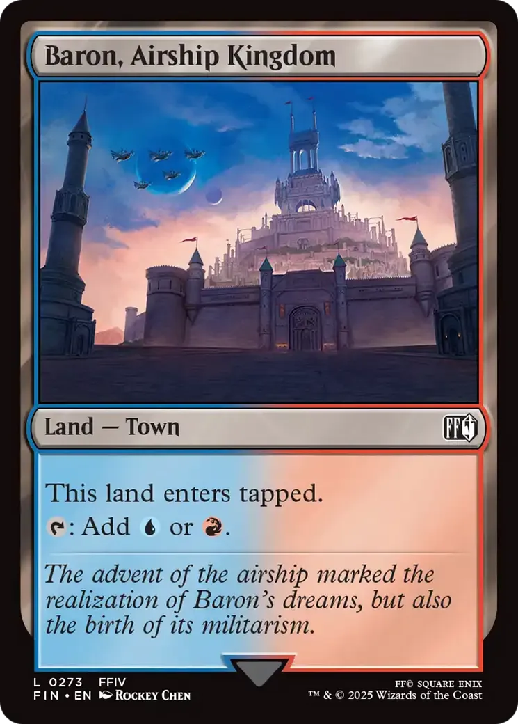 Baron, royaume des aéronefs — Final Fantasy — Magic: The Gathering