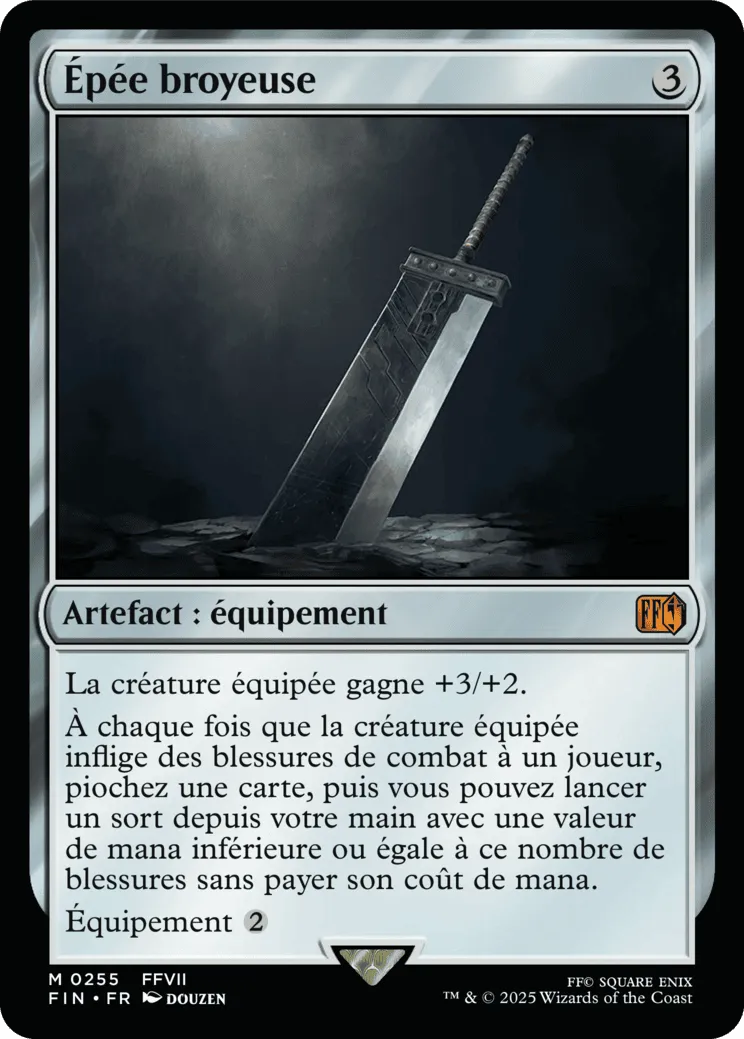 Épée broyeuse — Final Fantasy — Magic: The Gathering