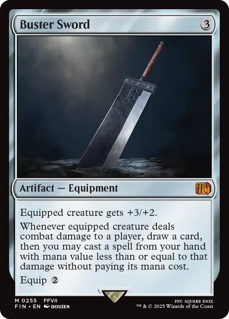 Buster Sword — Final Fantasy — Magic: The Gathering