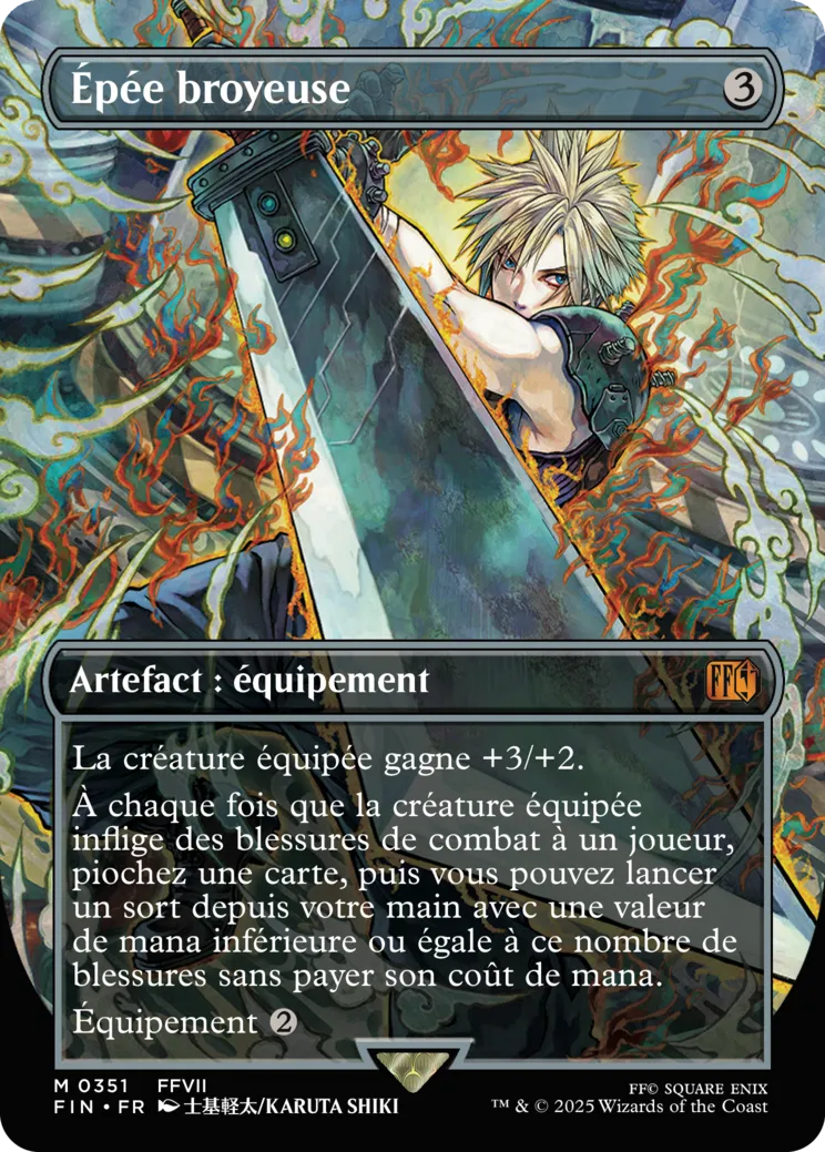 Épée broyeuse — Final Fantasy — Magic: The Gathering