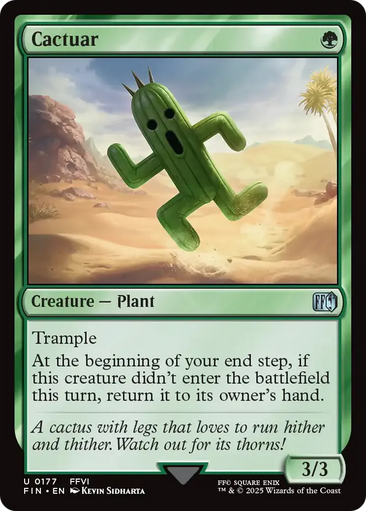 Cactuar — Final Fantasy — Magic: The Gathering