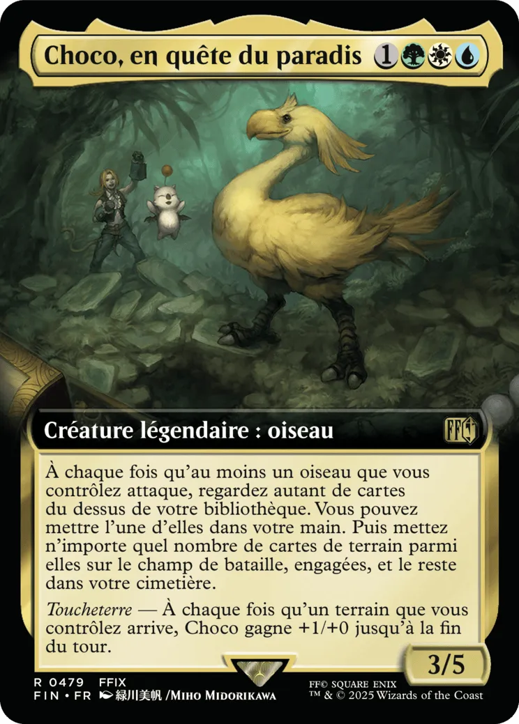 Choco, en quête du paradis — Final Fantasy — Magic: The Gathering