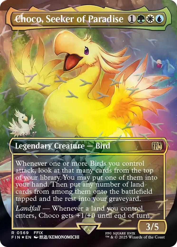Choco, Seeker of Paradise — Final Fantasy — Magic: The Gathering