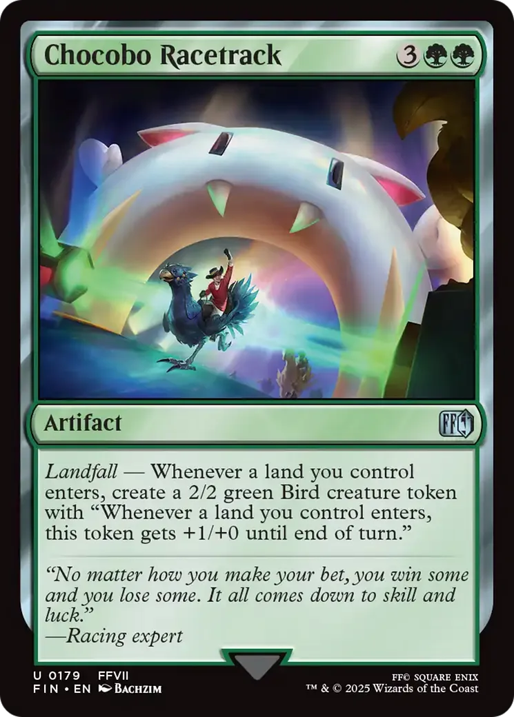 Circuit de course de chocobos — Final Fantasy — Magic: The Gathering