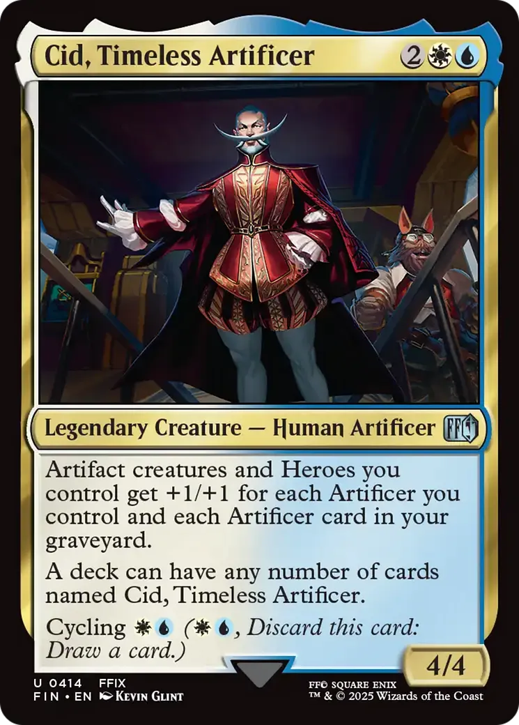 Cid, génie de l'innovation — Final Fantasy — Magic: The Gathering