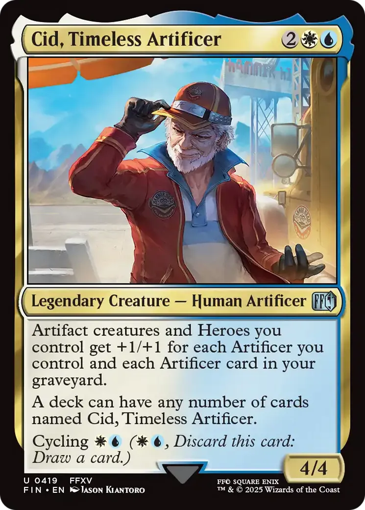 Cid, génie de l'innovation — Final Fantasy — Magic: The Gathering