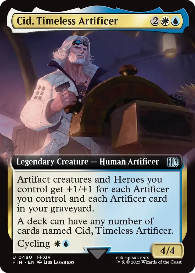 Cid, Timeless Artificer — Final Fantasy — Magic: The Gathering