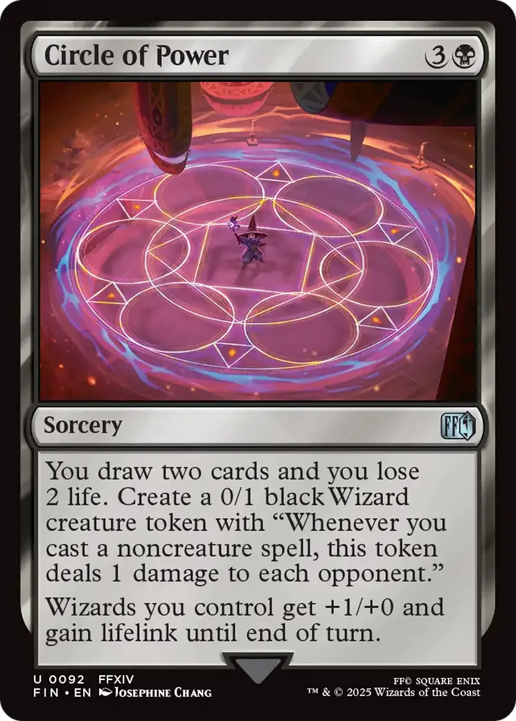 Cercle de puissance — Final Fantasy — Magic: The Gathering