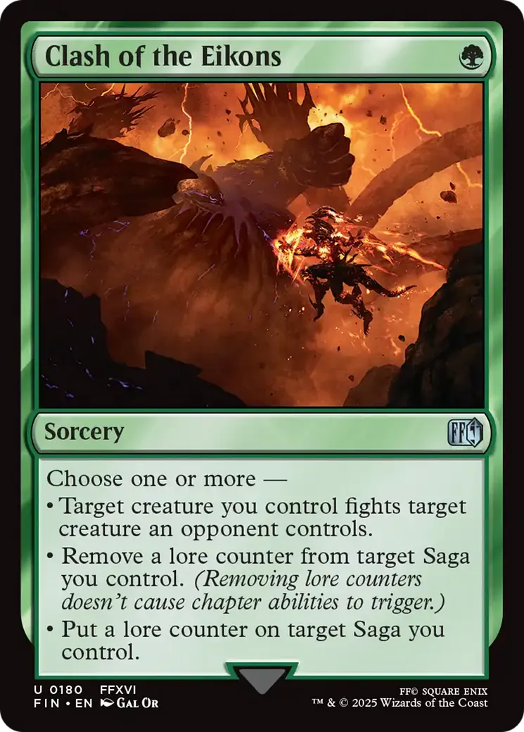Clash of the Eikons — Final Fantasy — Magic: The Gathering