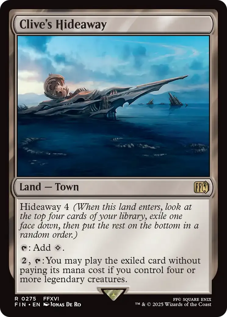 Clive's Hideaway — Final Fantasy — Magic: The Gathering