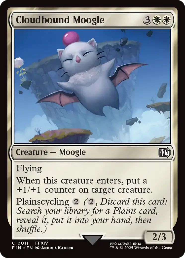 Mog céleste — Final Fantasy — Magic: The Gathering