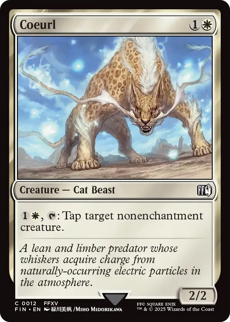 Coeurl — Final Fantasy — Magic: The Gathering