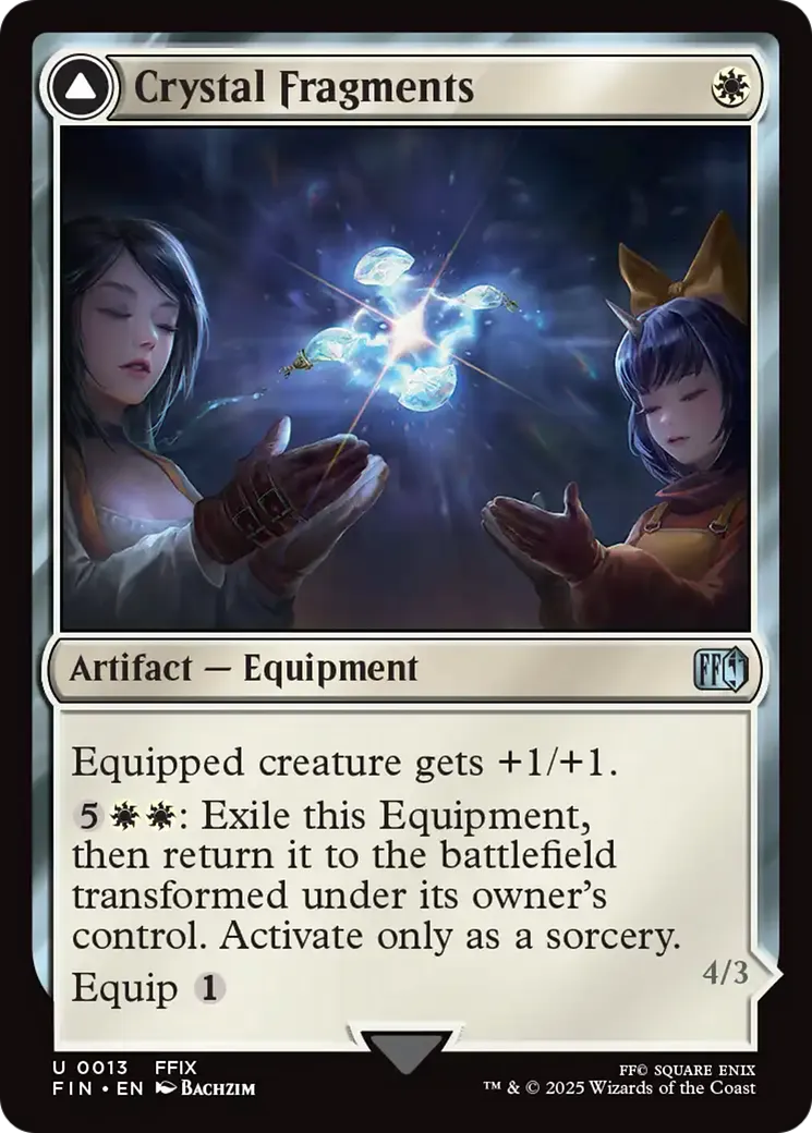 Crystal Fragments // Summon: Alexander — Final Fantasy — Magic: The Gathering