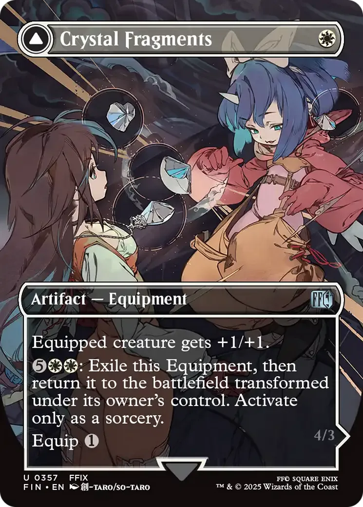 Crystal Fragments // Summon: Alexander — Final Fantasy — Magic: The Gathering