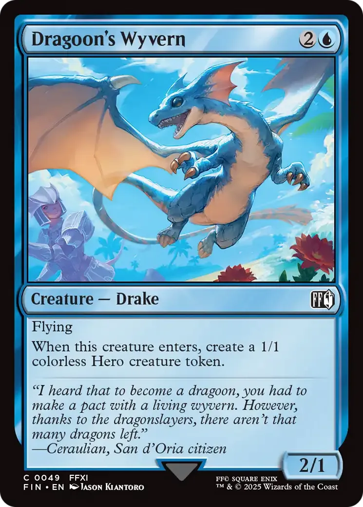 Dragoon's Wyvern — Final Fantasy — Magic: The Gathering