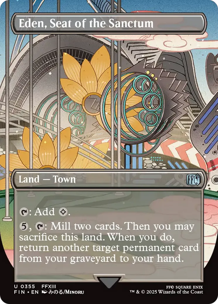 Eden, Seat of the Sanctum — Final Fantasy — Magic: The Gathering