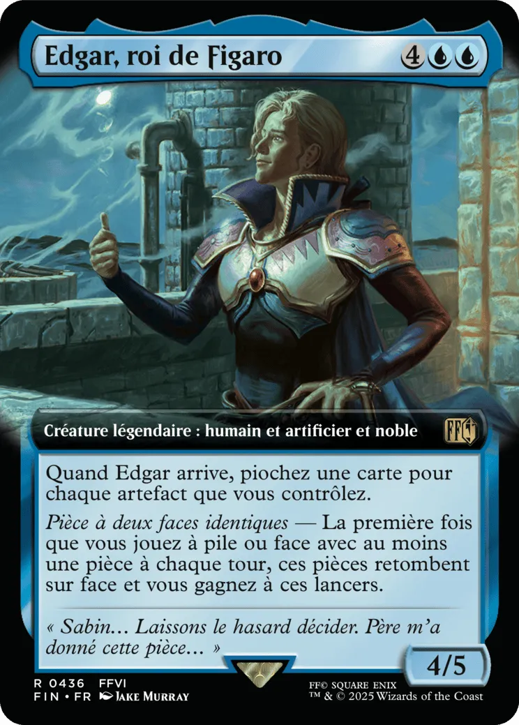 Edgar, roi de Figaro — Final Fantasy — Magic: The Gathering