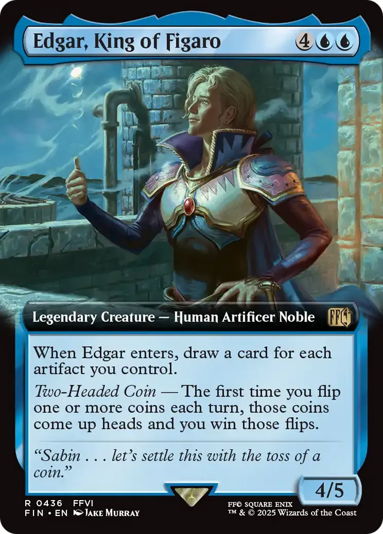 Edgar, King of Figaro — Final Fantasy — Magic: The Gathering