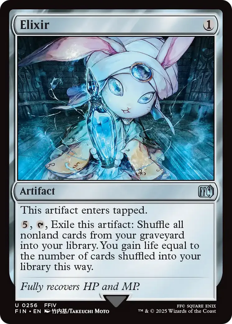 Elixir — Final Fantasy — Magic: The Gathering
