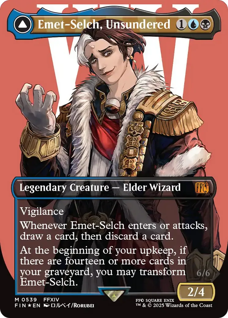 Emet-Selch, Ascien originel // Hadès, le plus ancien des mages — Final Fantasy — Magic: The Gathering