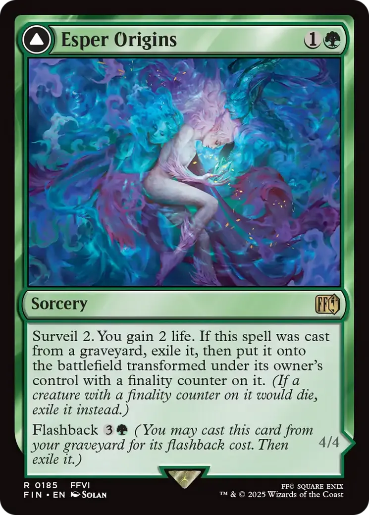 Esper Origins // Summon: Esper Maduin — Final Fantasy — Magic: The Gathering