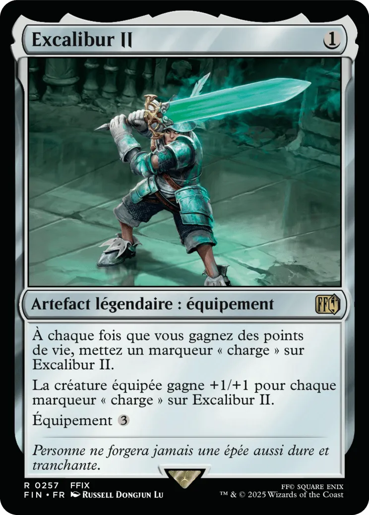 Excalibur II — Final Fantasy — Magic: The Gathering