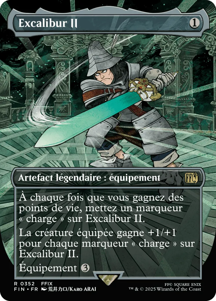 Excalibur II — Final Fantasy — Magic: The Gathering