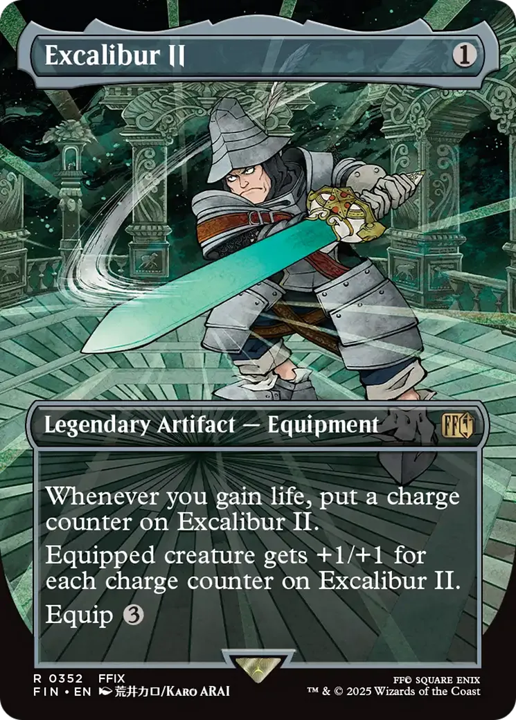 Excalibur II — Final Fantasy — Magic: The Gathering