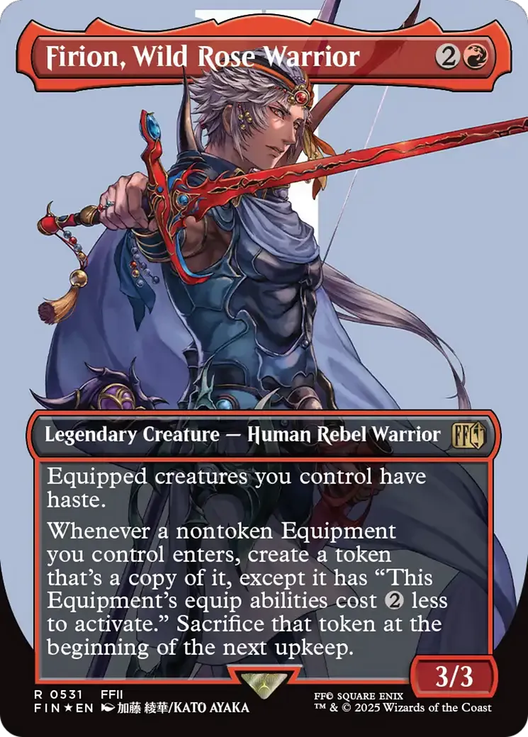 Firion, guerrier de l'Orchidée — Final Fantasy — Magic: The Gathering