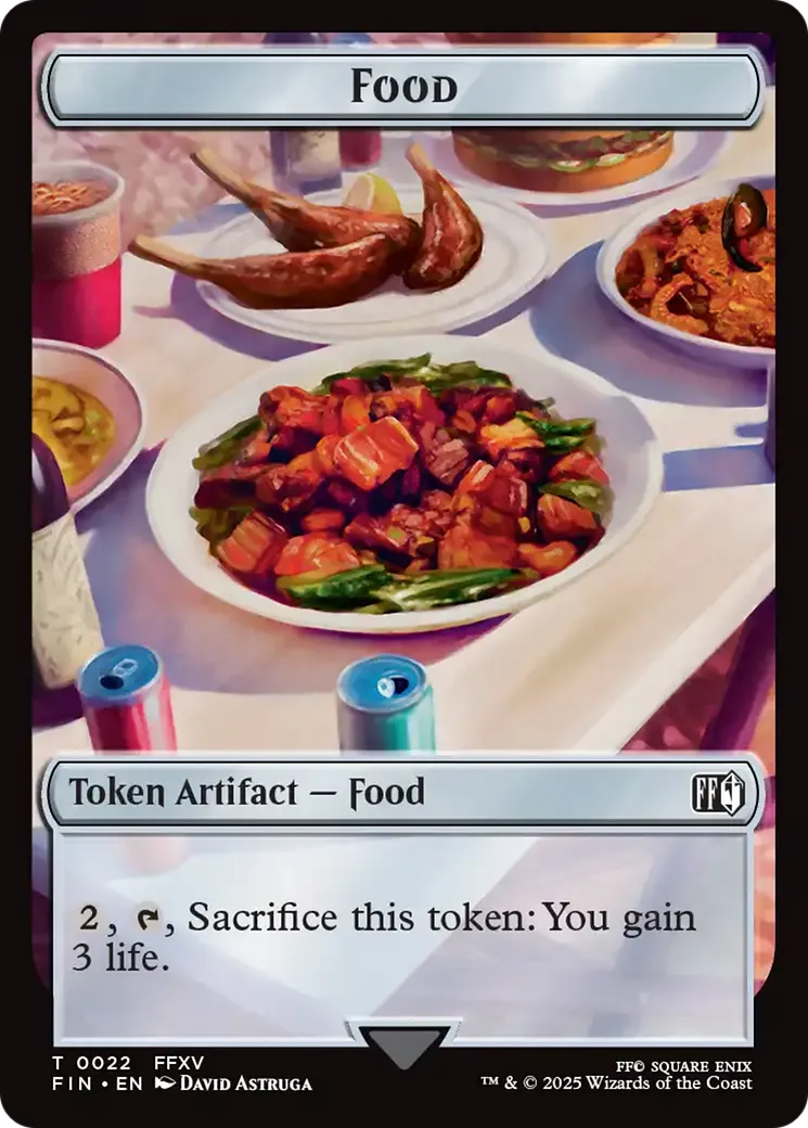 Food — Final Fantasy — Magic: The Gathering