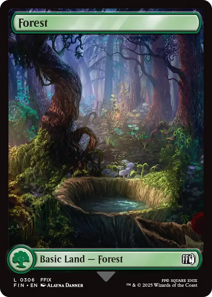 Forest — Final Fantasy — Magic: The Gathering