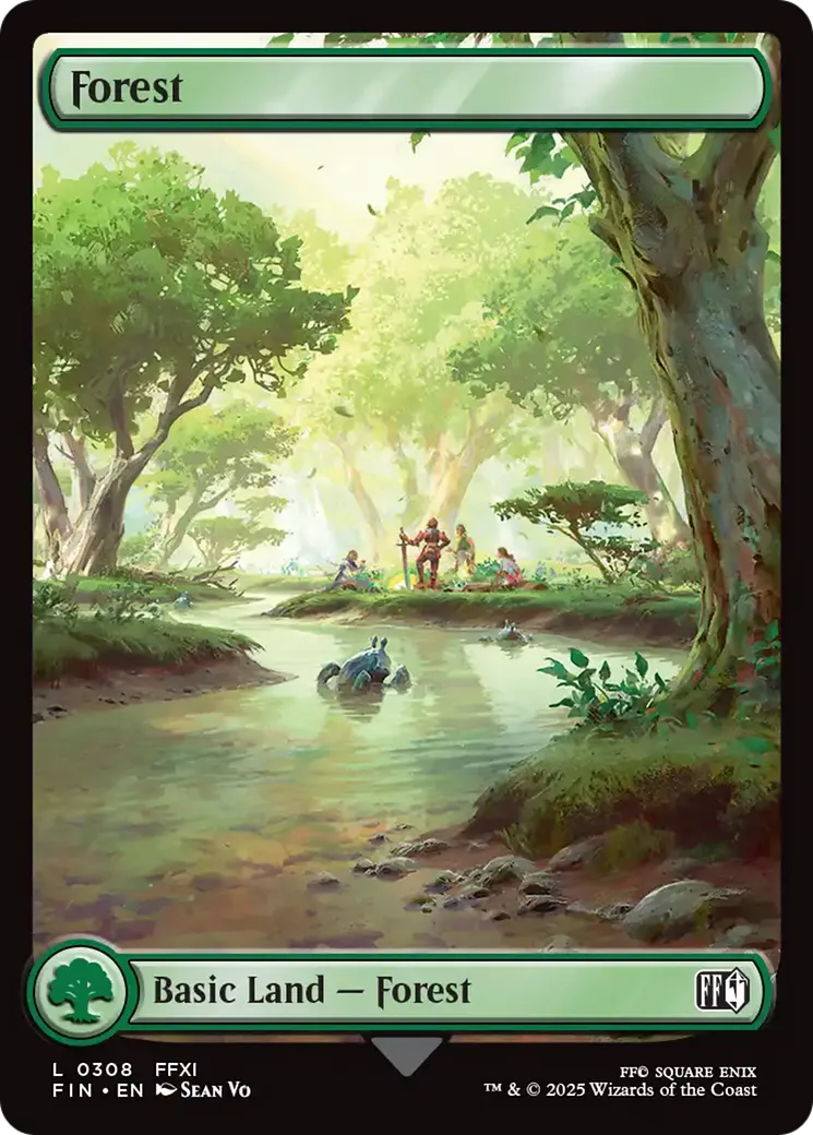 Forest — Final Fantasy — Magic: The Gathering