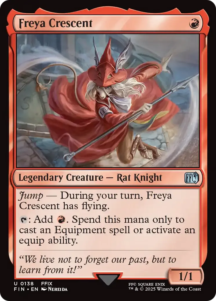 Freya Crescent — Final Fantasy — Magic: The Gathering