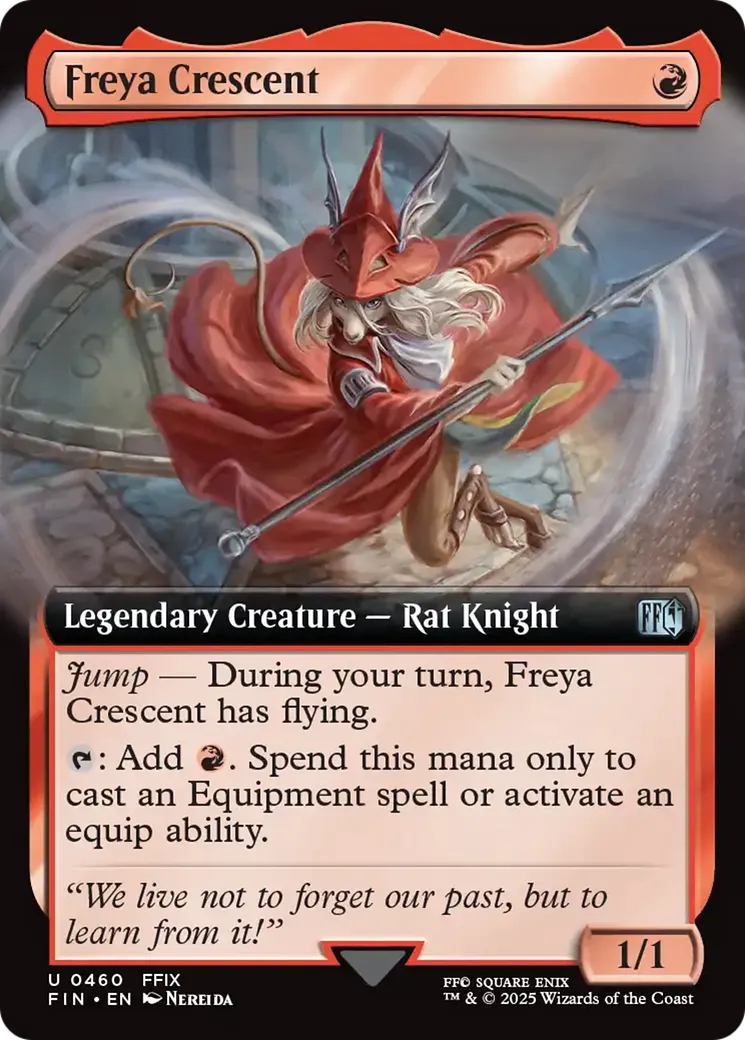 Freyja, chevalier dragon de Bloumécia — Final Fantasy — Magic: The Gathering