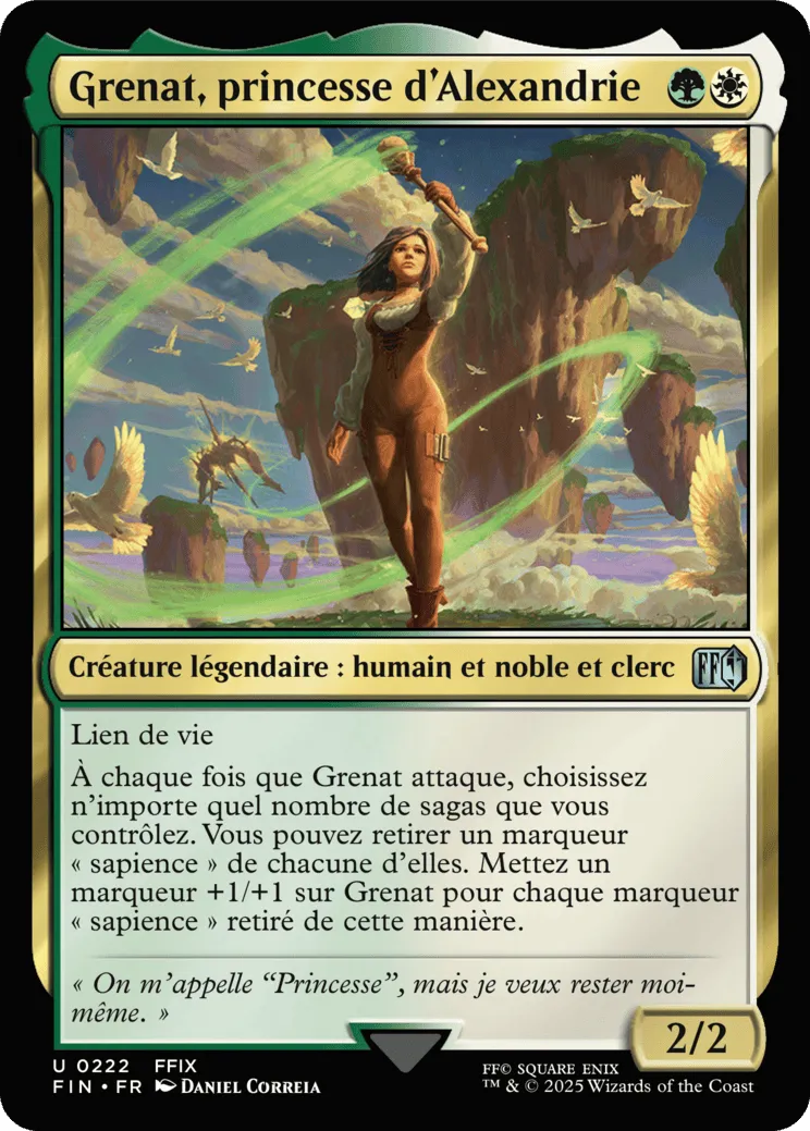 Grenat, princesse d'Alexandrie — Final Fantasy — Magic: The Gathering