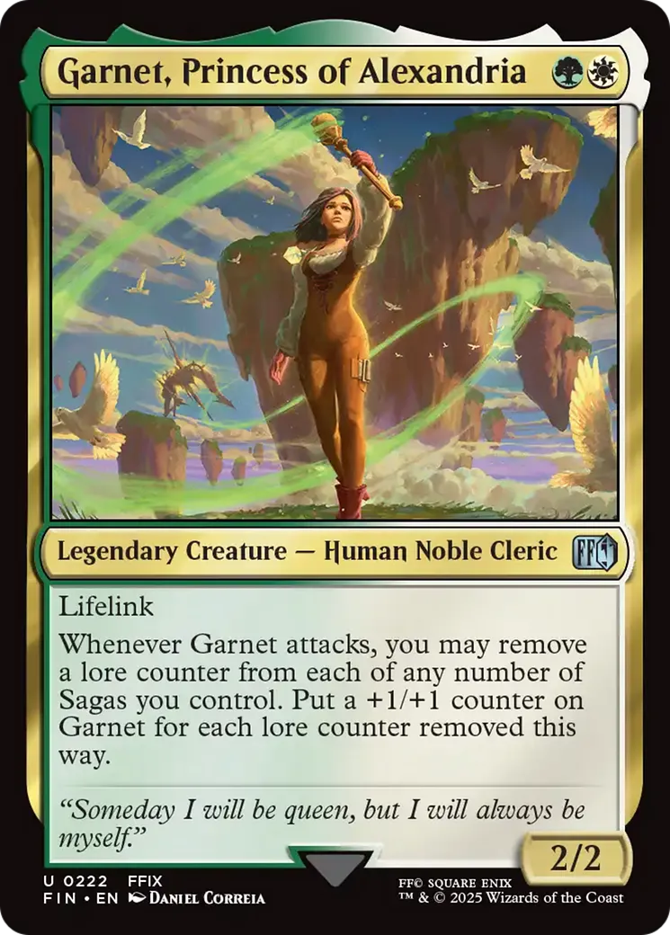 Grenat, princesse d'Alexandrie — Final Fantasy — Magic: The Gathering