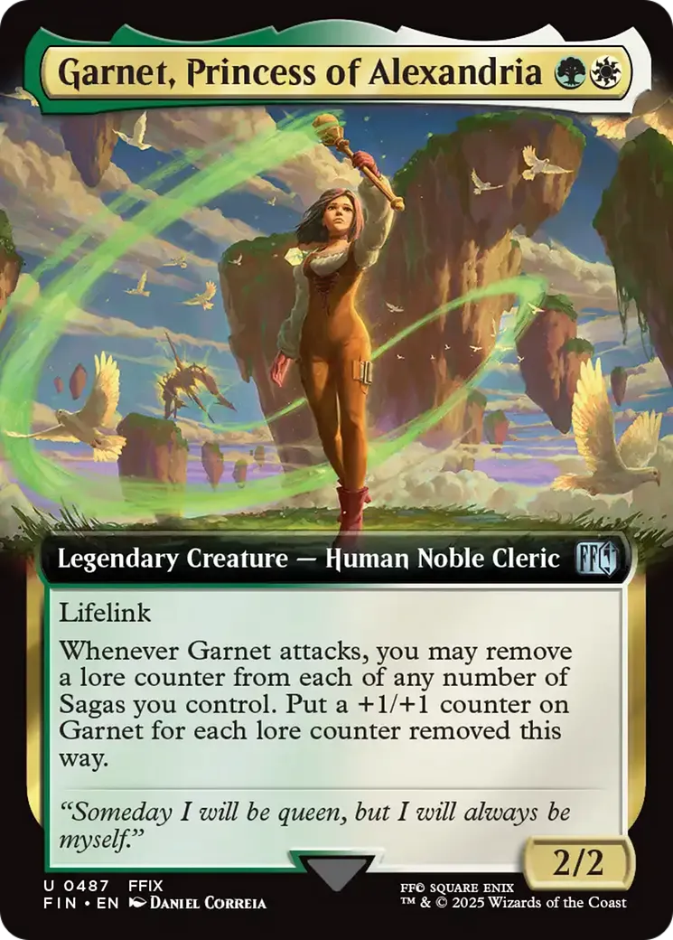 Garnet, Princess of Alexandria — Final Fantasy — Magic: The Gathering