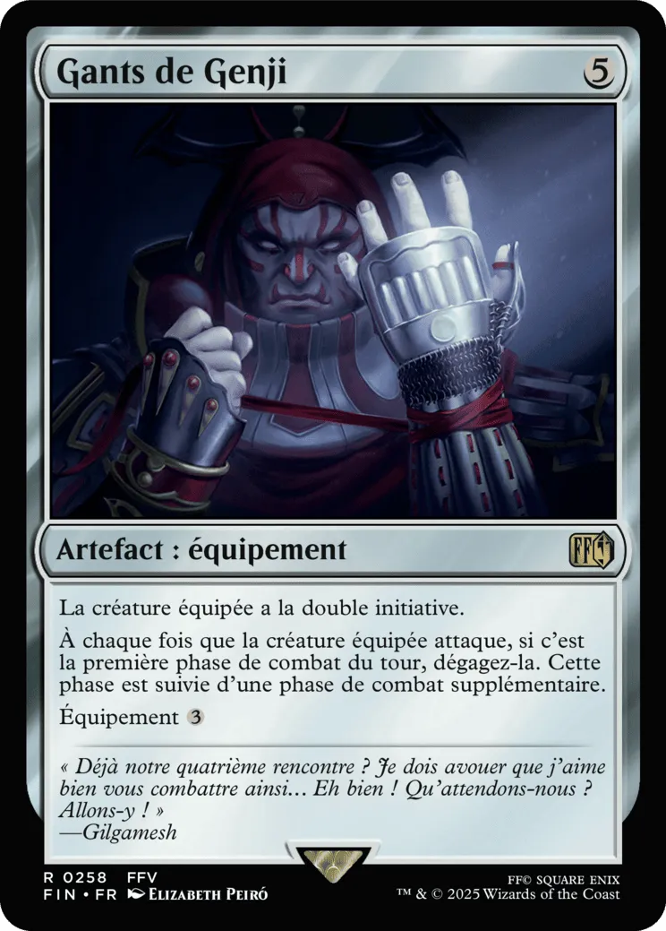 Gants de Genji — Final Fantasy — Magic: The Gathering