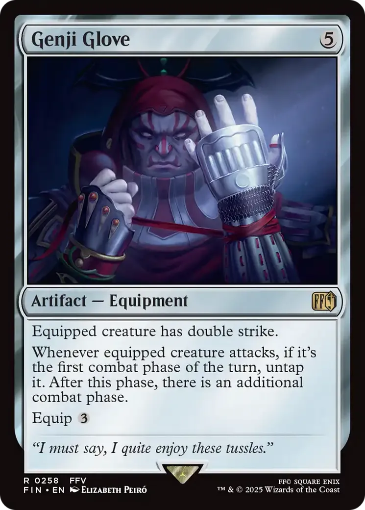Genji Glove — Final Fantasy — Magic: The Gathering