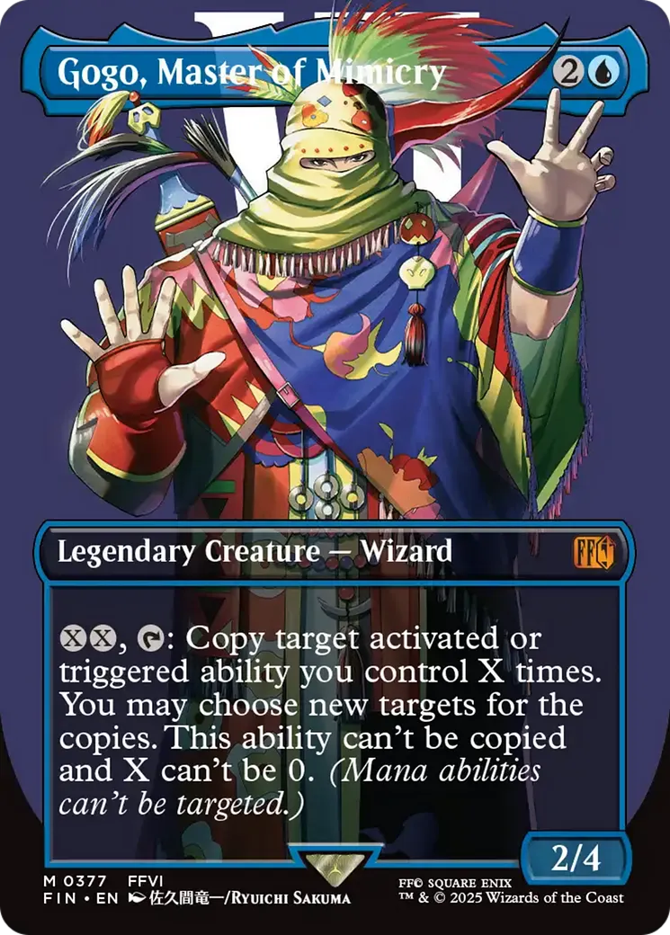 Gogo, Master of Mimicry — Final Fantasy — Magic: The Gathering