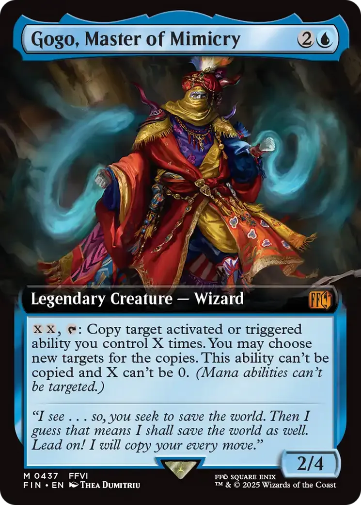 Gogo, Master of Mimicry — Final Fantasy — Magic: The Gathering