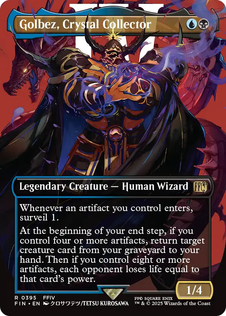 Golbez, Crystal Collector — Final Fantasy — Magic: The Gathering