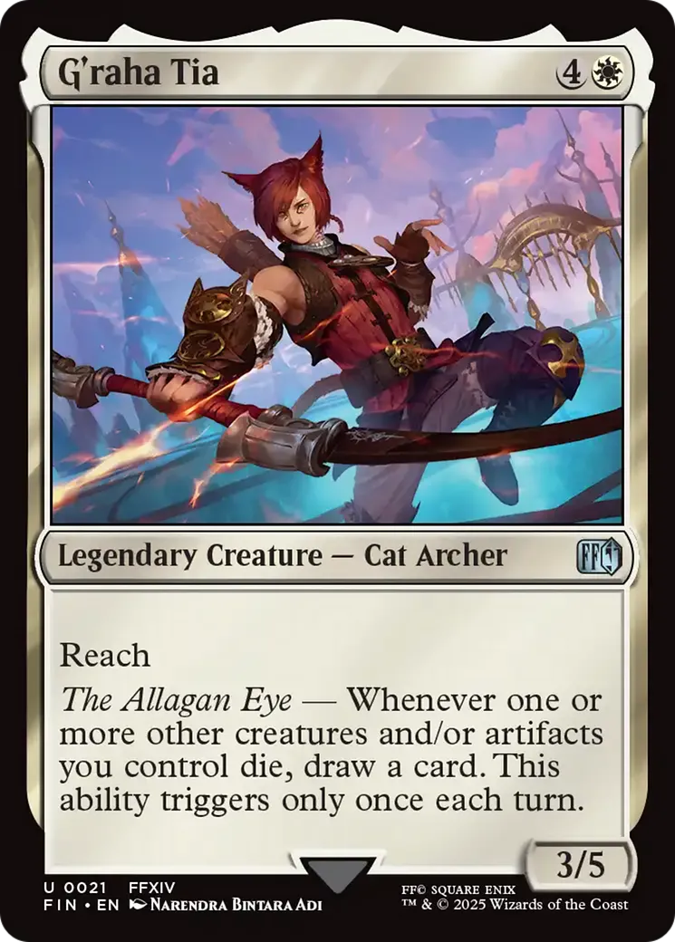 G'raha Tia — Final Fantasy — Magic: The Gathering