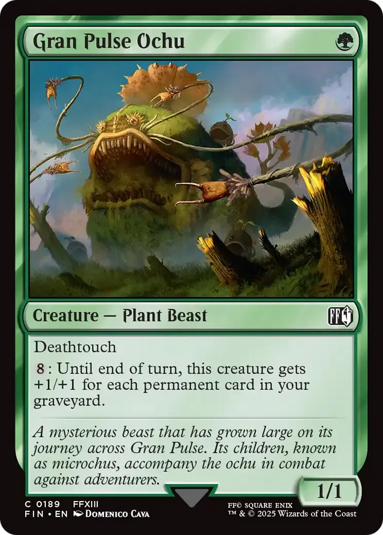Otyugh de Gran Pulse — Final Fantasy — Magic: The Gathering