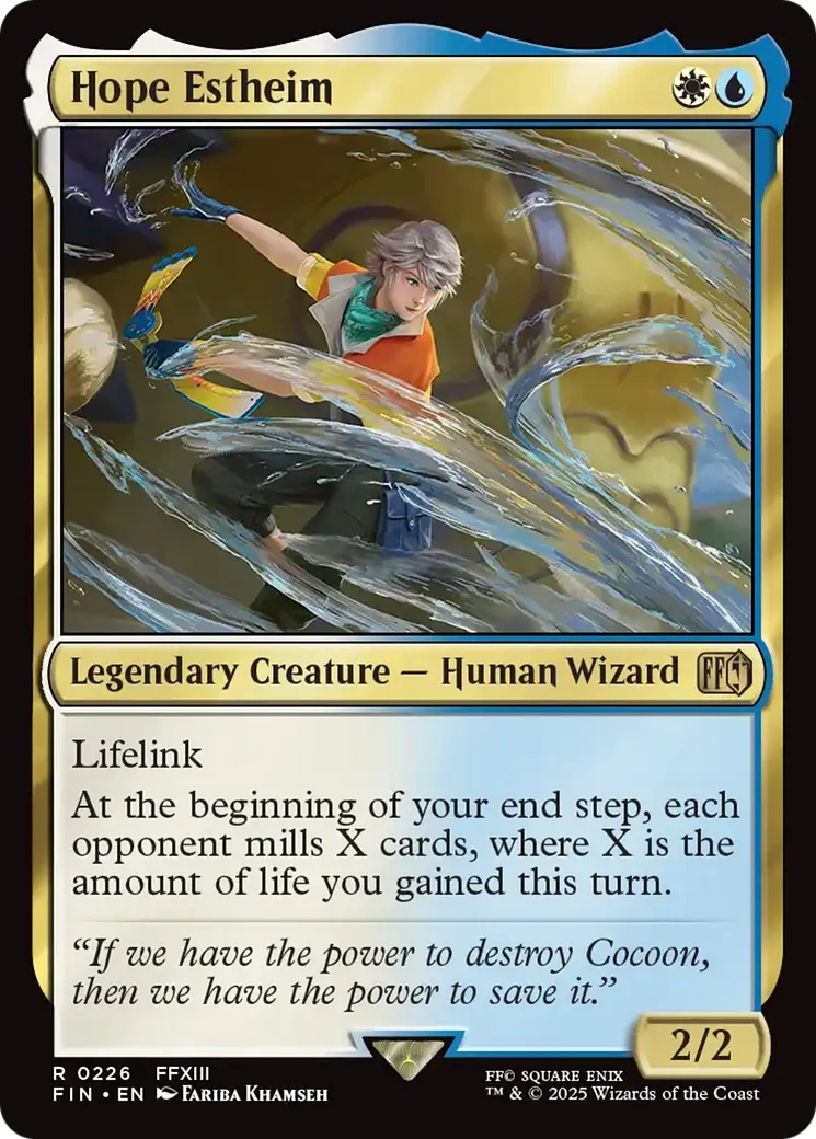 Hope Estheim — Final Fantasy — Magic: The Gathering