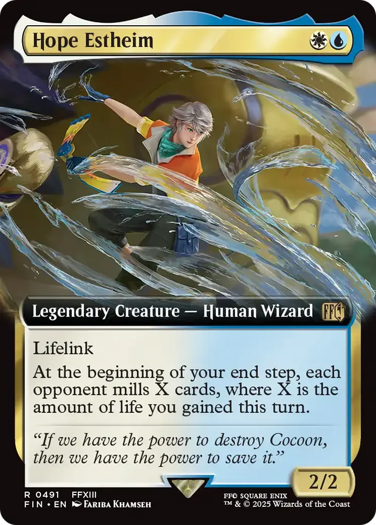 Hope Estheim — Final Fantasy — Magic: The Gathering