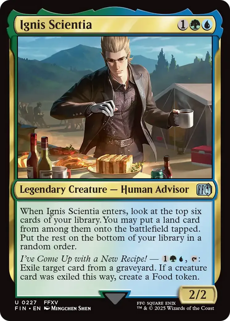Ignis Scientia — Final Fantasy — Magic: The Gathering