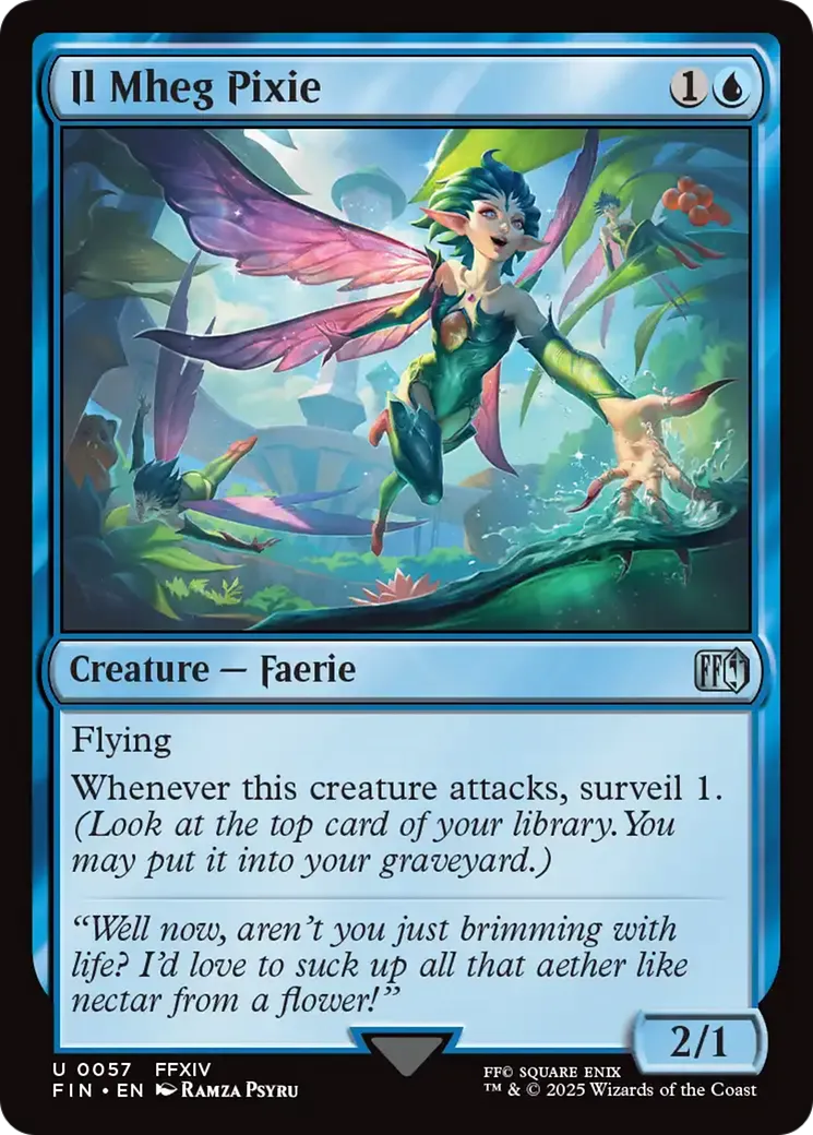 Pixie d'Il Mheg — Final Fantasy — Magic: The Gathering