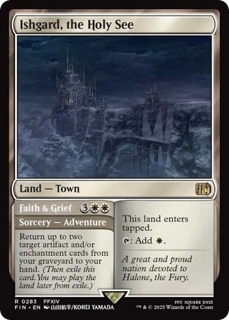 Ishgard, the Holy See // Faith & Grief — Final Fantasy — Magic: The Gathering