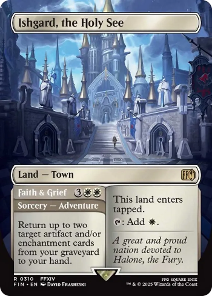 Ishgard, the Holy See // Faith & Grief — Final Fantasy — Magic: The Gathering